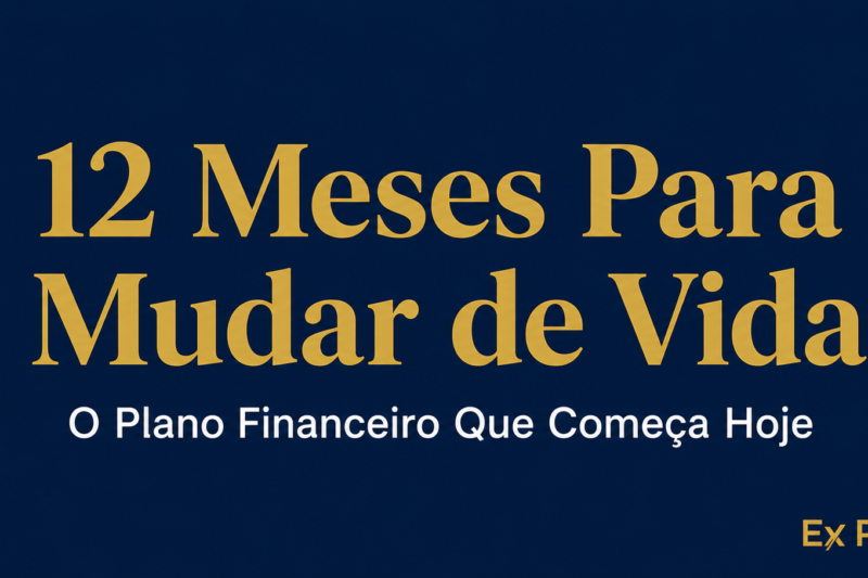 12 Meses Para Mudar de Vida: Plano Financeiro Pessoal Que Começa Hoje