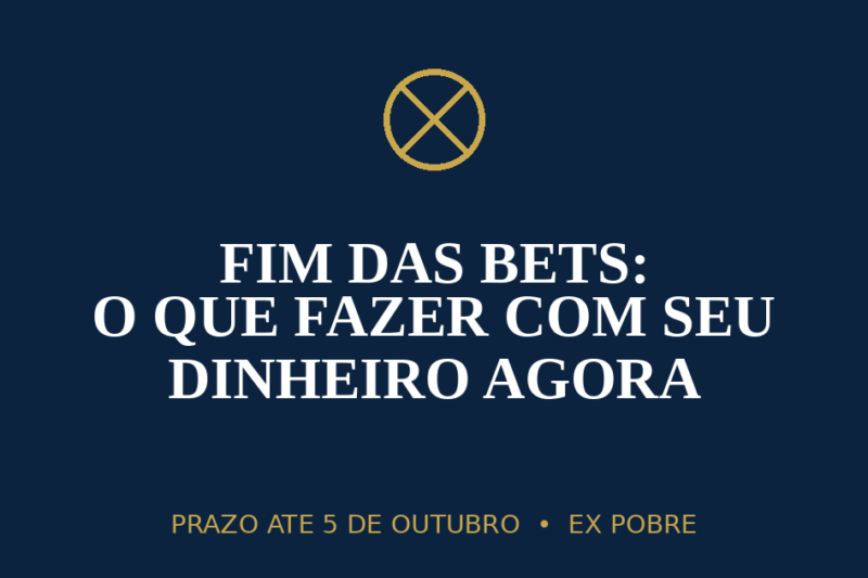 fim das bets - ícone de bloqueio representando a proibição das apostas no Brasil